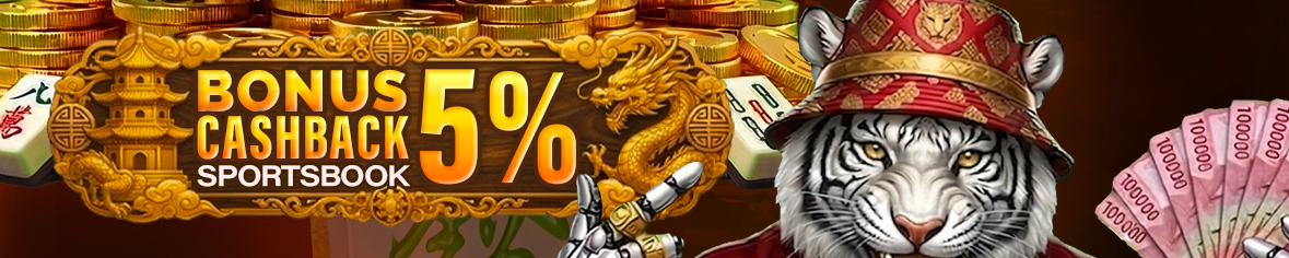 BONUS CASHBACK 5% SPORTSBOOK