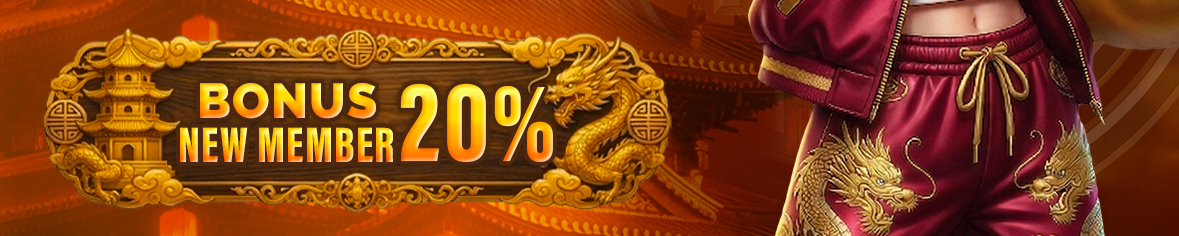 BONUS NEW MEMBER 20%